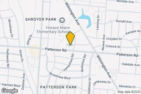 Imagen del Mapa de la Propiedad - Patterson House Apartments and Townhomes