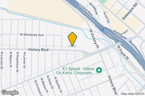 Map Image of the Property - 1205 W Victory Blvd