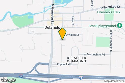 Map Image of the Property - Delafield Lakes Apartments