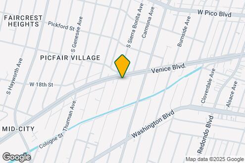 Map Image of the Property - 5618 Venice Blvd.