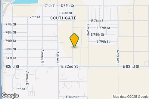 Map Image of the Property - 302 E 80th St