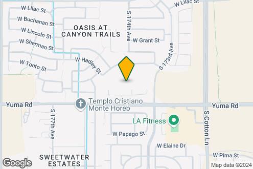 Map Image of the Property - 1050 S 173rd Ave