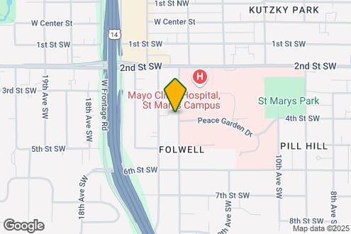 Imagen del Mapa de la Propiedad - Cottage Grove at St. Mary's Townhomes