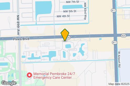 Map Image of the Property - Cortland Pembroke Pines