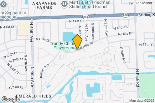 Map Image of the Property - 4040 N Hills Dr