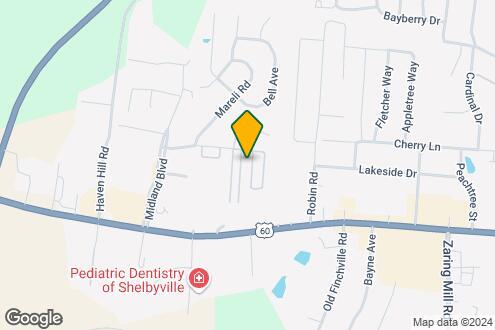 Map Image of the Property - Shelbyville Place