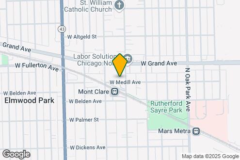 Map Image of the Property - 7004 W Medill Ave