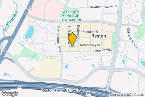 Map Image of the Property - The Avant at Reston Town Center