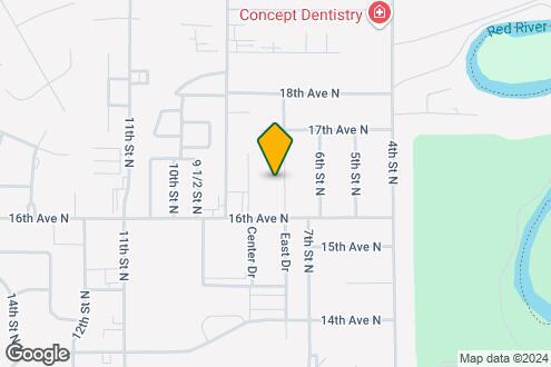 Map Image of the Property - 1621 7th St N