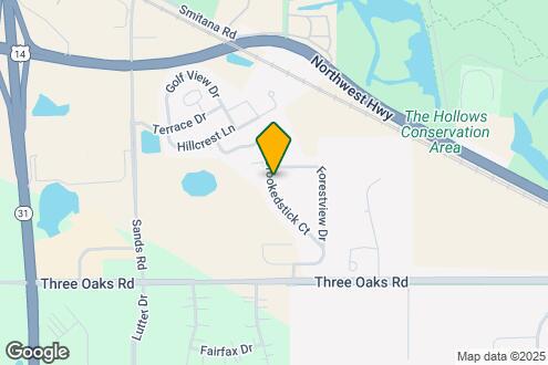 Map Image of the Property - Oakbrook Estates- Senior 55+ Community