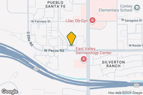 Map Image of the Property - 2050 W Pecos Rd