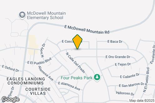 Map Image of the Property - 17037 E El Pueblo Blvd