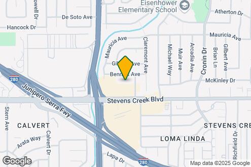 Map Image of the Property - Stevens Creek Villas