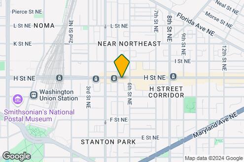 Map Image of the Property - 501 H Street, NE