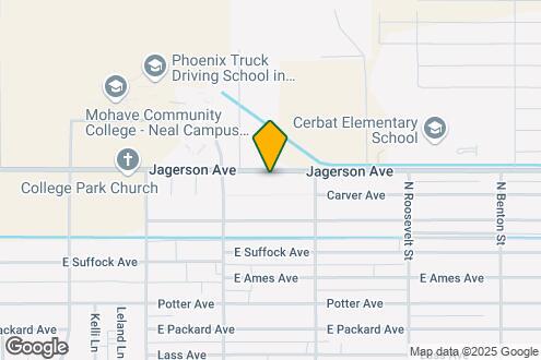 Map Image of the Property - 2310 E Jagerson Ave