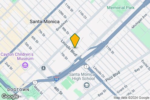 Map Image of the Property - Junction Santa Monica