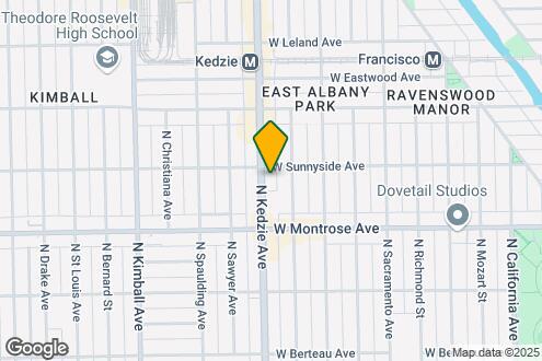 Map Image of the Property - 4447 N Kedzie Ave