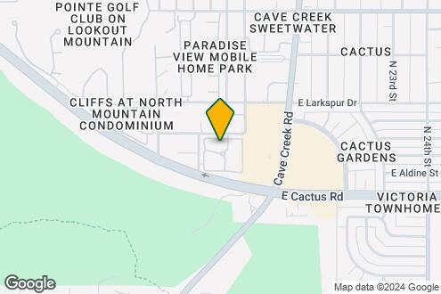 Map Image of the Property - Paradise Foothills Apartment Homes