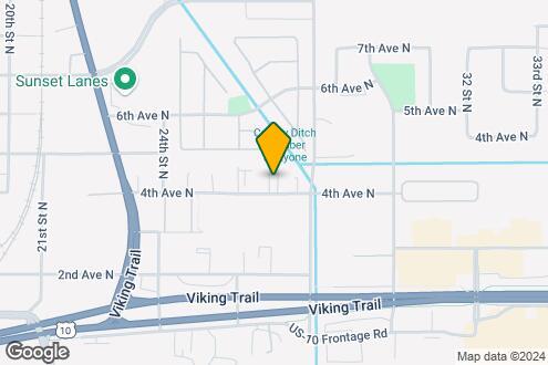 Map Image of the Property - Eastmoor Apartments & Townhomes