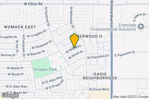 Map Image of the Property - 313 W Nopal Pl