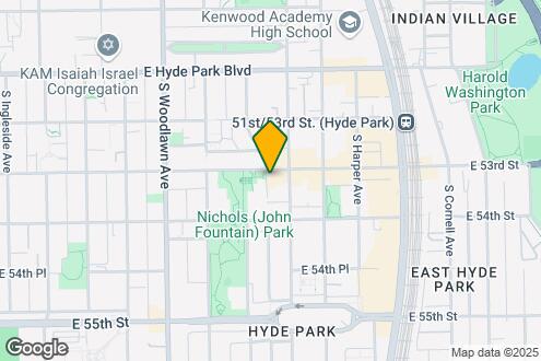 Map Image of the Property - 1367 E 53rd St