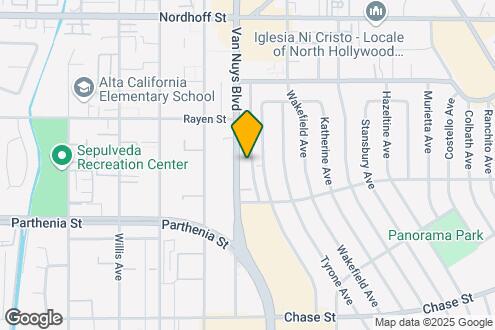 Map Image of the Property - 8802 Van Nuys Blvd