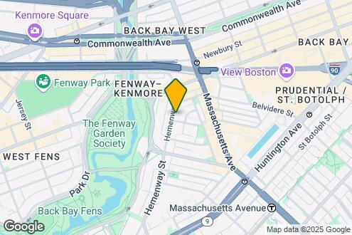 Map Image of the Property - 38 Hemenway St