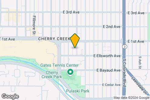 Map Image of the Property - Griffis Cherry Creek North