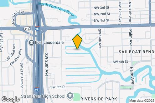 Map Image of the Property - 1714 W Las Olas Blvd