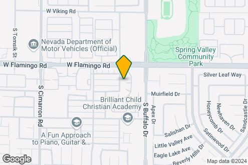 Map Image of the Property - 7885 W Flamingo Rd