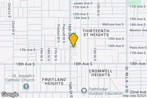 Map Image of the Property - 1414 17th St S