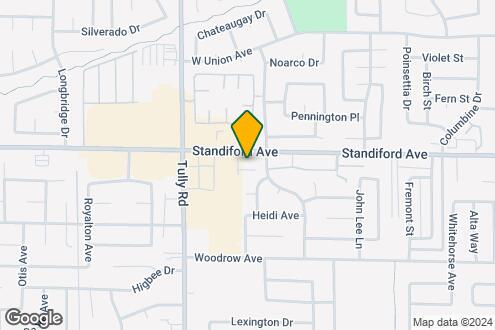 Map Image of the Property - Standiford Court Apartments