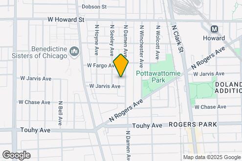 Map Image of the Property - 7346 N Damen Ave