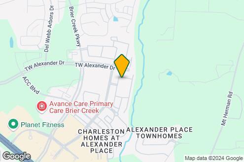 Map Image of the Property - The Crossings at Alexander Place