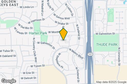 Imagen del Mapa de la Propiedad - Towne Square Apartment Homes