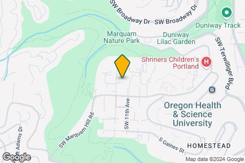 Map Image of the Property - Marquam Heights