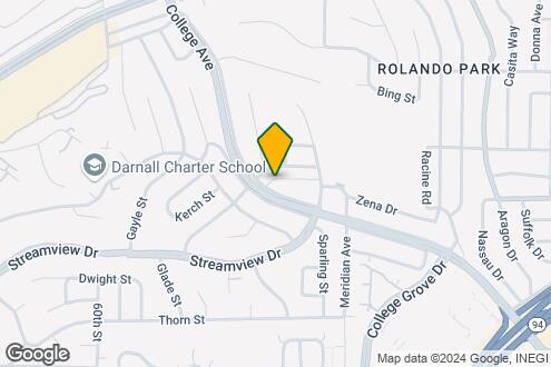 Map Image of the Property - Willow Glen Apartments