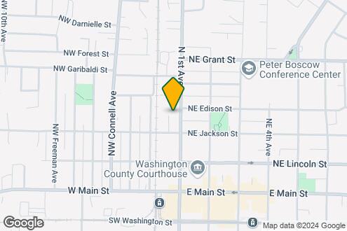 Map Image of the Property - Tarkington Square Apartments