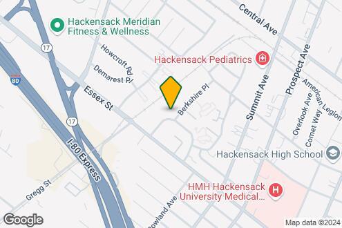 Map Image of the Property - Hackensack Gardens