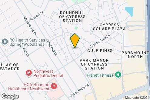 Map Image of the Property - Preserve at Cypress Creek