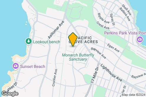 Map Image of the Property - The Crest at Pacific Grove