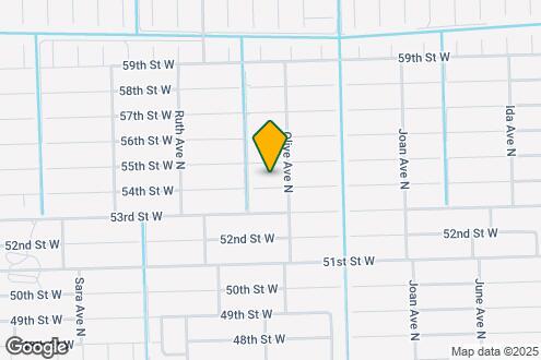 Map Image of the Property - 3204 54th St W