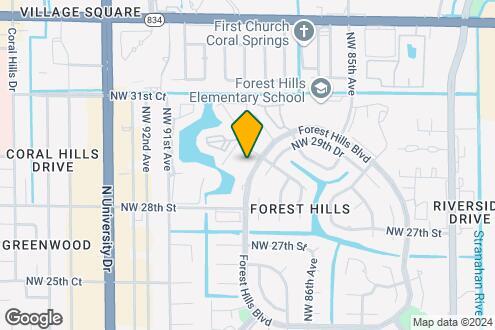 Map Image of the Property - The Palms at Forest Hills