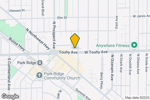 Map Image of the Property - 304 W Touhy Ave