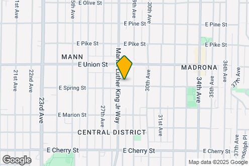 Map Image of the Property - 2808 E Spring St