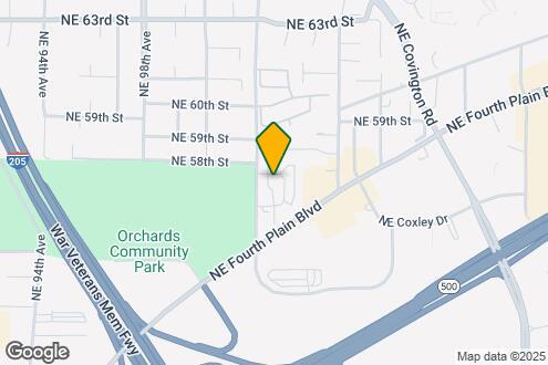 Map Image of the Property - Orchard Glen Apartments