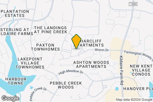 Imagen del Mapa de la Propiedad - Cary Pines Apartments