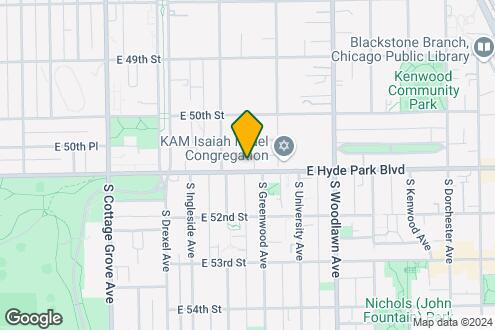 Map Image of the Property - 1030 E Hyde Park Blvd