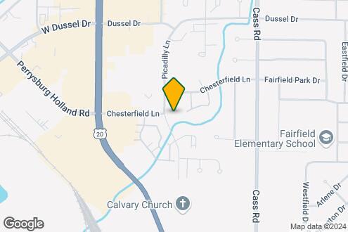 Imagen del Mapa de la Propiedad - Chesterfield of Maumee