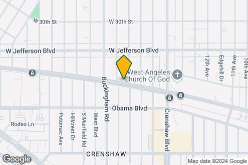 Map Image of the Property - 3909 W Exposition Blvd